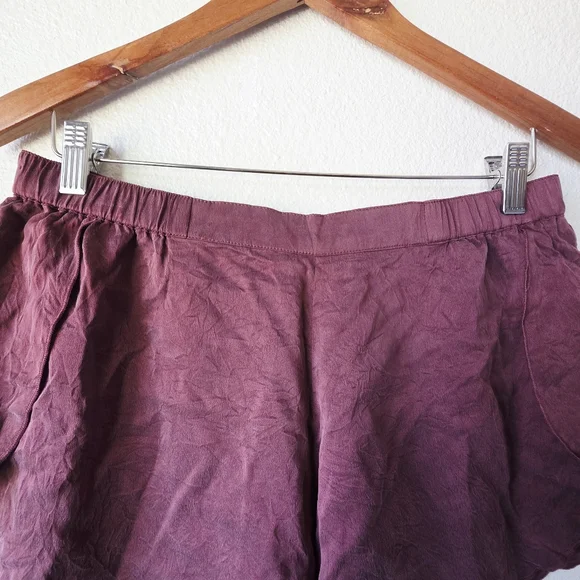 Lunya silk pajama shorts Sz LARGE - Picture 2 of 9